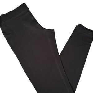 Vintage Express Leggings Straight Fit, Elastic Band Solid Gray Size S/P NWT